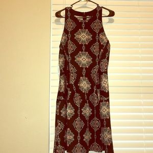 💕💕$10-Black skater dress w/ design